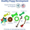 image:imageRaceampHerd 195 Puppy Play Gym  Small Dog Jungle Activity Mat CherryLime