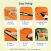 image:imageRaceampHerd 22 Original Herding Ball for Dogs  Balls for Dog Toys OceanTangerine 18 Herding Ball Set