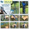 image:imageRaceampHerd Cheeky Chase Flirt Pole for Dogs Heavy Duty  Catch Rod for Pet Fishing Toy Tug of War Dog Toy for Aggressive Chewers Dog Rope Toys for Medium DogsTree Tugger