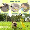 image:imageRaceampHerd Cheeky Chase Flirt Pole for Dogs Heavy Duty  Catch Rod for Pet Fishing Toy Tug of War Dog Toy for Aggressive Chewers Dog Rope Toys for Medium DogsFlirt Pole
