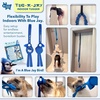 image:imageRaceampHerd Cheeky Chase Flirt Pole for Dogs Heavy Duty  Catch Rod for Pet Fishing Toy Tug of War Dog Toy for Aggressive Chewers Dog Rope Toys for Medium DogsTree Tugger