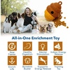 image:imageRaceampHerd KnottyBall Xtreme Snuffle Ball for Dogs  500 Pocket PuzzleHoneycomb