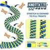 image:imageRaceampHerd KnottyBall Xtreme Snuffle Ball for Dogs  500 Pocket PuzzleKnottyBall Xtreme