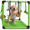 image:imageRaceampHerd 195 Puppy Play Gym  Small Dog Jungle Activity Mat CherryLime