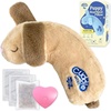 image:imageRaceampHerd CuddleBun Heartbeat Puppy Toy Sleep Aid  Cuddler Pillow BeigeBeige