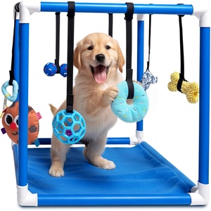 image:imageRaceampHerd 195 Puppy Play Gym  Small Dog Jungle Activity Mat CherryOcean
