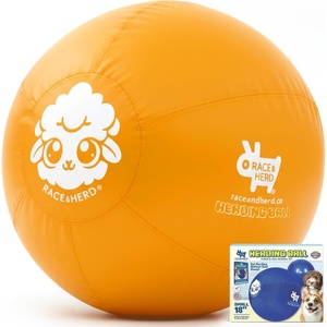 image:imageRaceampHerd 22 Original Herding Ball for Dogs  Balls for Dog Toys OceanGold 18 Herding Ball Set