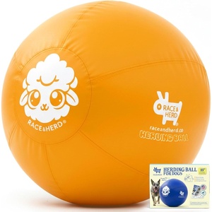 image:imageRaceampHerd 22 Original Herding Ball for Dogs  Balls for Dog Toys OceanGold 25 Herding Ball Set