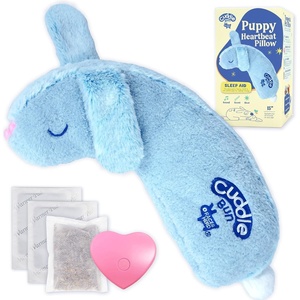image:imageRaceampHerd CuddleBun Heartbeat Puppy Toy Sleep Aid  Cuddler Pillow BeigeSky