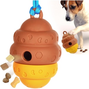 image:imageRaceampHerd KnottyBall Xtreme Snuffle Ball for Dogs  500 Pocket PuzzleHoneycomb
