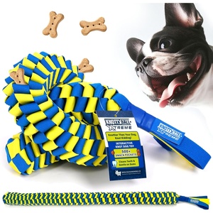 image:imageRaceampHerd KnottyBall Xtreme Snuffle Ball for Dogs  500 Pocket PuzzleKnottyBall Xtreme