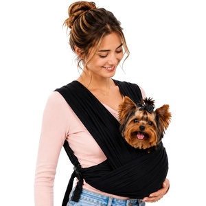 image:imageRaceampHerd Yorkie Pet Carrier  Dog Sling Carrier for Small Dogs OnyxOnyx Easy Strap